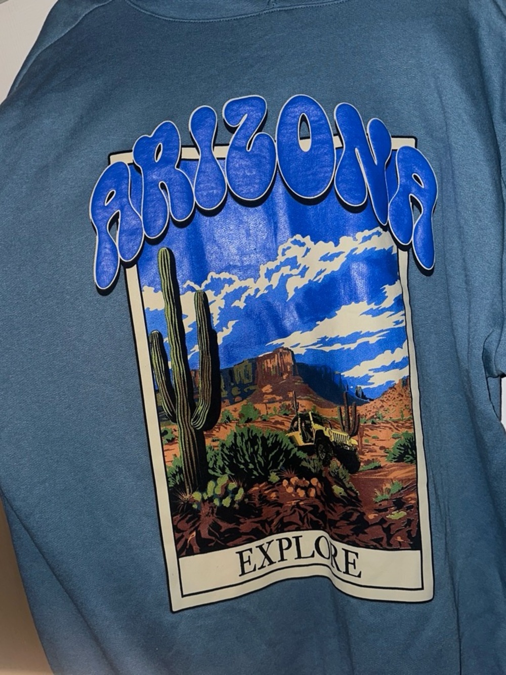 Arizona Explore Graphic Tee - Blue